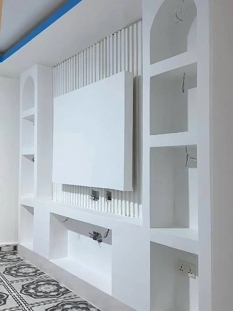 Modern display and media unit