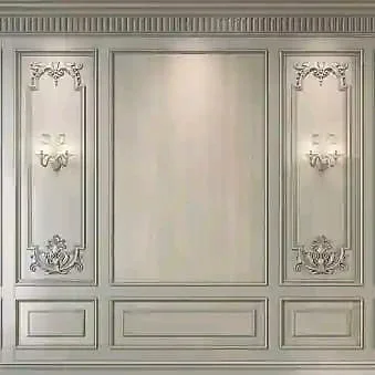 Ornamental wardrobe wall panels